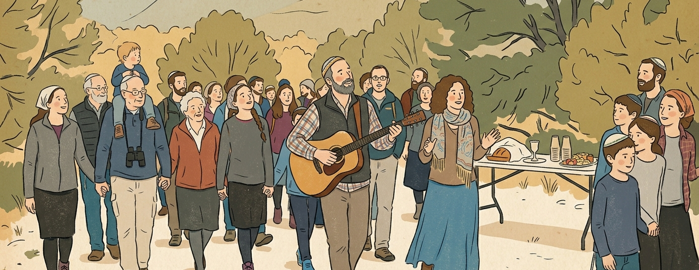 A Soulful and Contemplative Shabbat Stroll